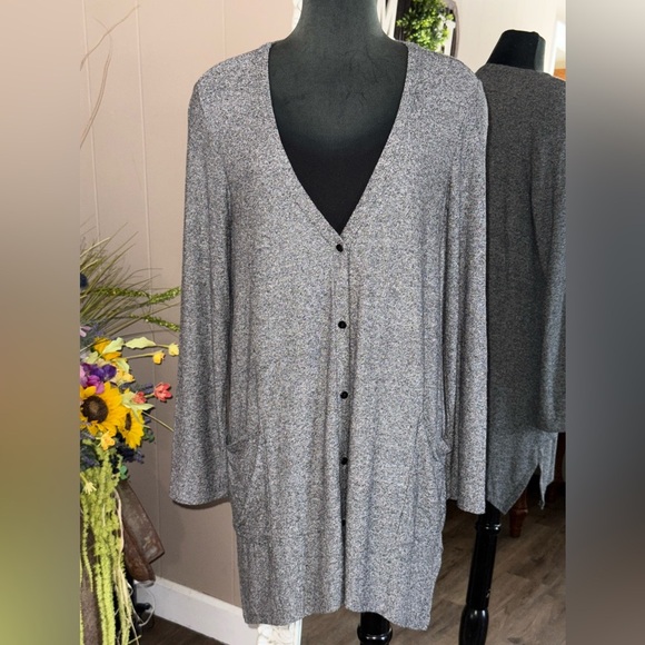 J. Jill Sweaters - J. Jill • Wearever Button Front Long Cardigan